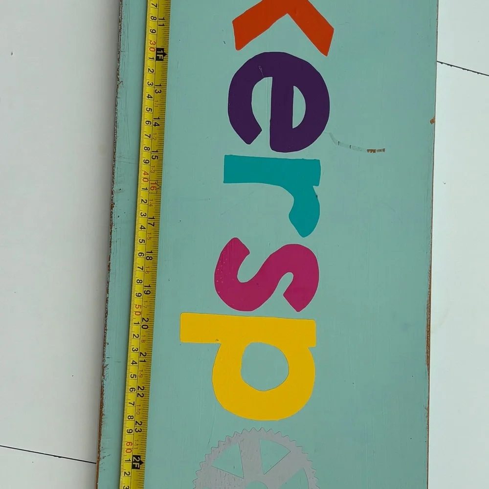 Colorful Makerspace Sign - Picture 5 of 8